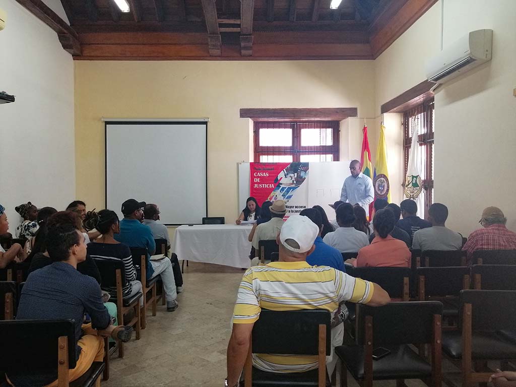 Capacitación Consultorio Jurídico Cartagena 