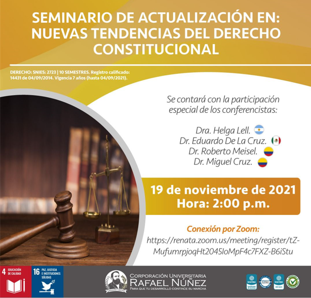 Seminario de Actualización en Nueva Tendencias del Derecho Constitucional
